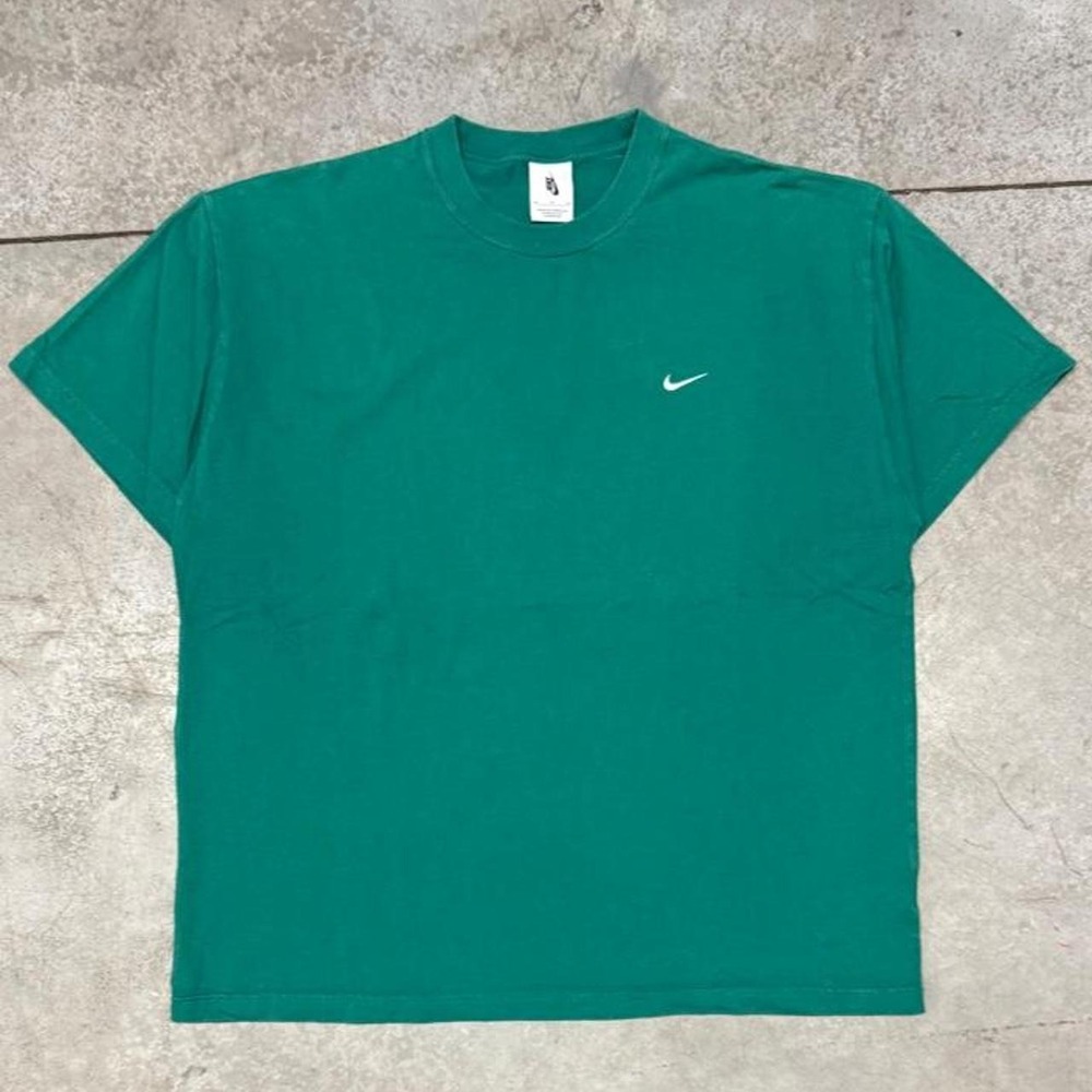 Nike Green Mini Swoosh T Shirt Green  Sz XL